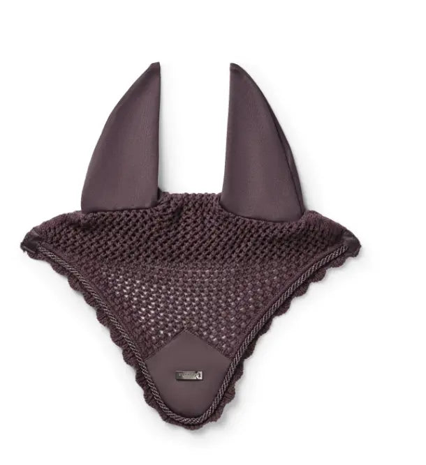 Equestrian Stockholm Ear Bonnet -  Dark Violet Equestrian Stockholm