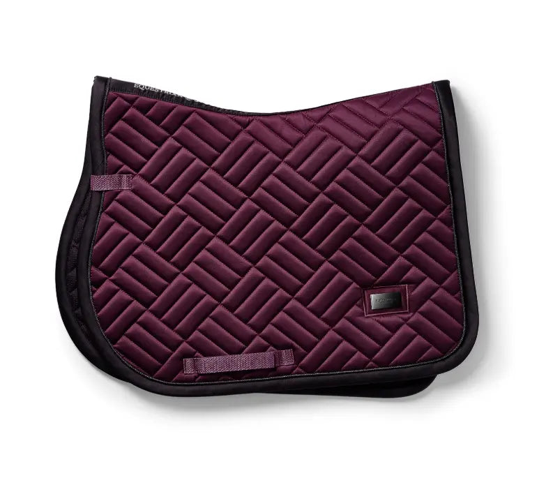 Equestrian Stockholm Modern Purple Night Saddle Pad - Dressage & Jump Equestrian Stockholm