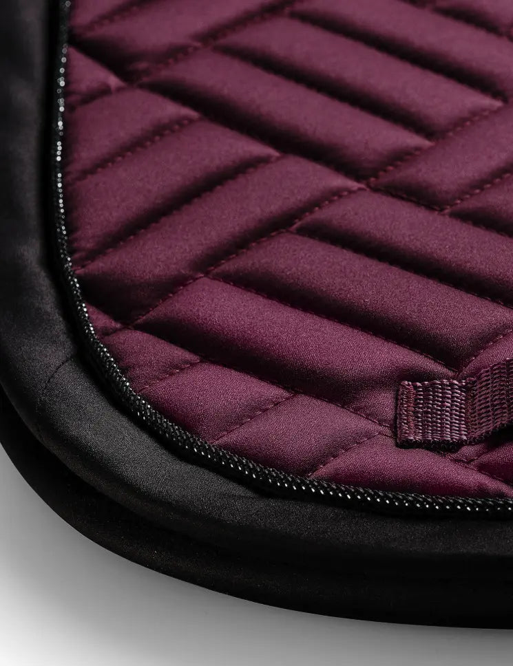 Equestrian Stockholm Modern Purple Night Saddle Pad - Dressage & Jump Equestrian Stockholm