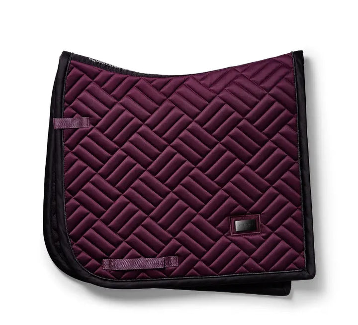 Equestrian Stockholm Modern Purple Night Saddle Pad - Dressage & Jump Equestrian Stockholm