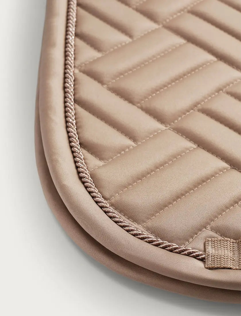 Equestrian Stockholm Modern Sand Saddle Pad - Dressage & Jump Equestrian Stockholm