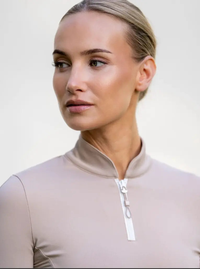 Equestrian Stockholm Power Top - Sand Equestrian Stockholm