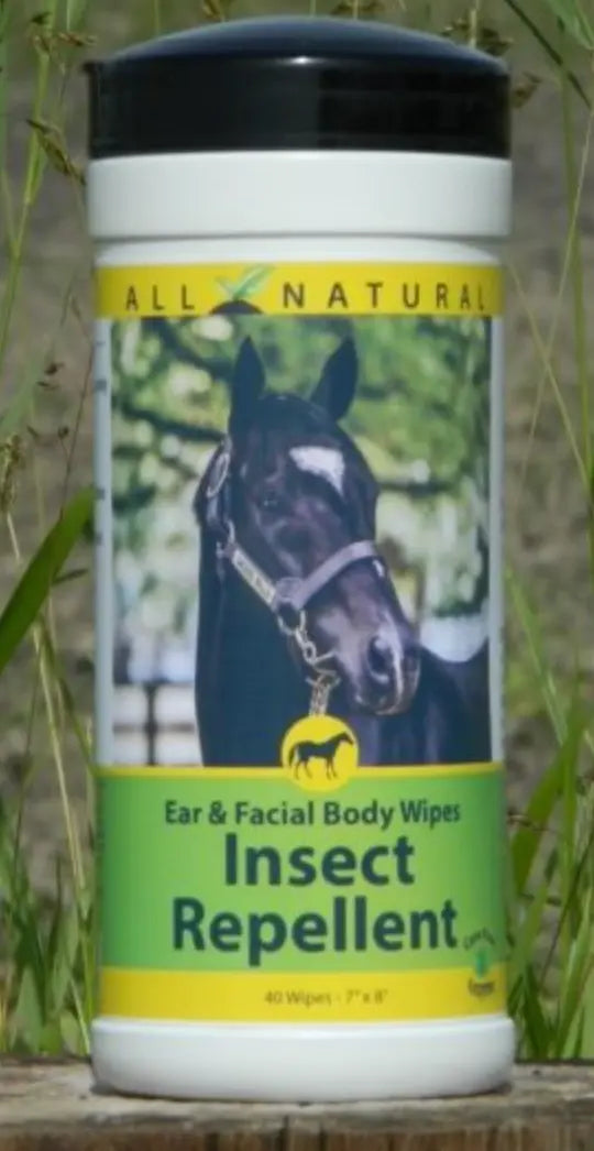 Equine Insect Repellent Ear + Facial Body Wipes Carefree Enzymes