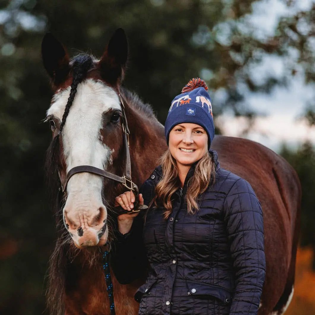 Foxy Pom Beanie  Mare Modern Goods