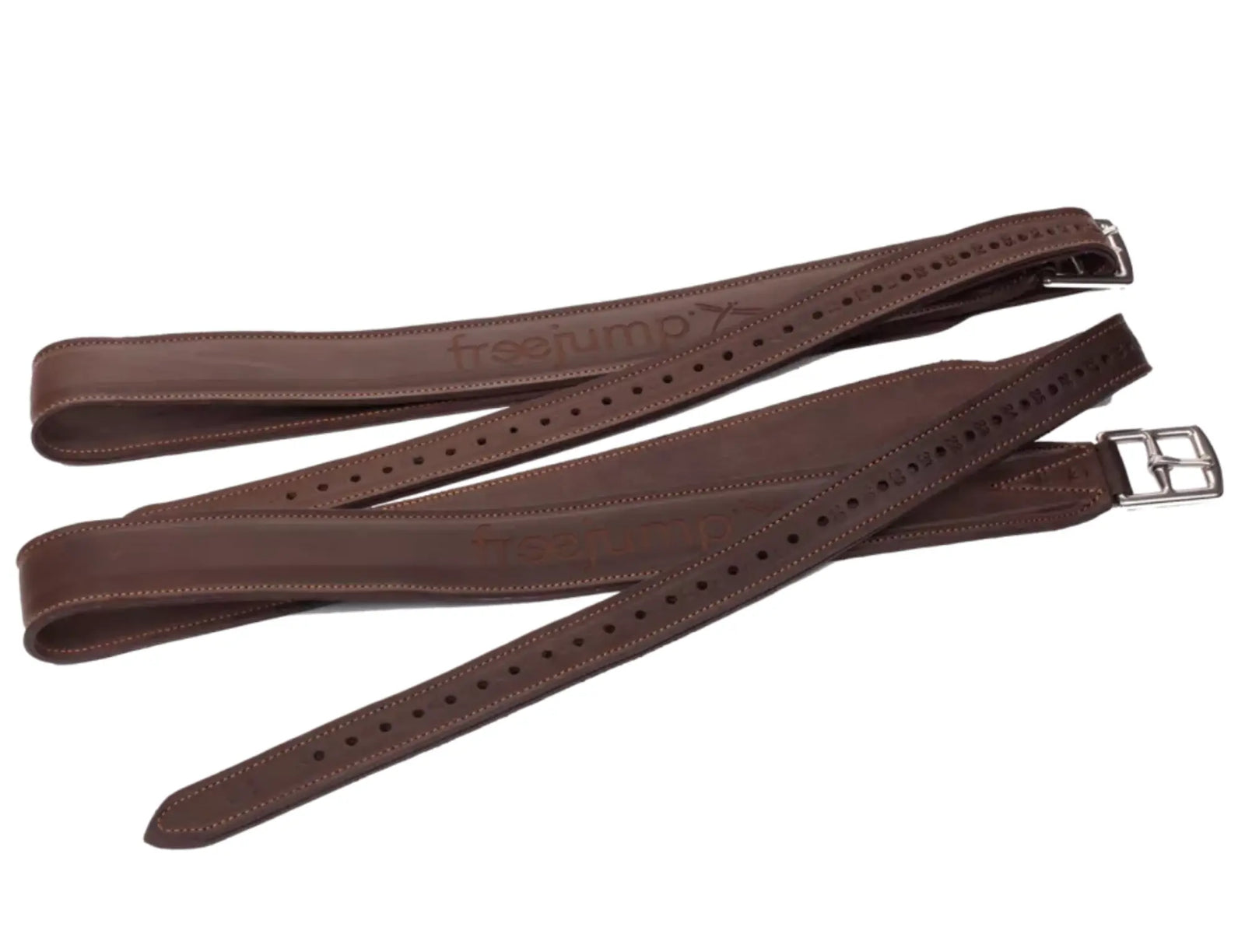 Freejump Classic Wide Stirrup Leathers Freejump