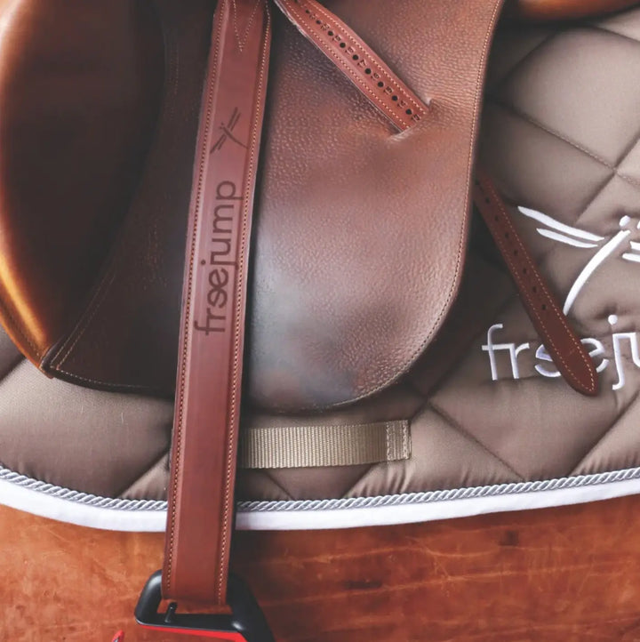 Freejump Classic Wide Stirrup Leathers Freejump