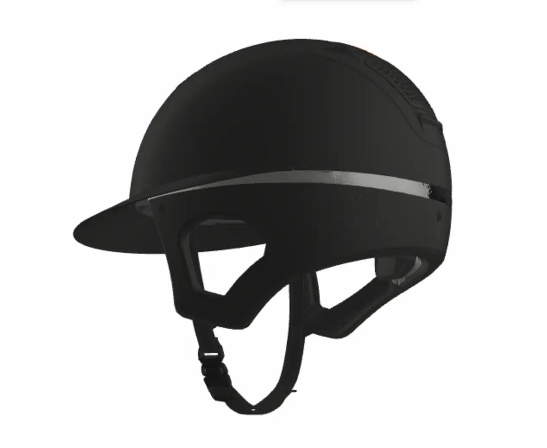 Freejump Voronoï Helmet - Black Matte Shell with Catechu Black Grill &amp; Modling Freejump