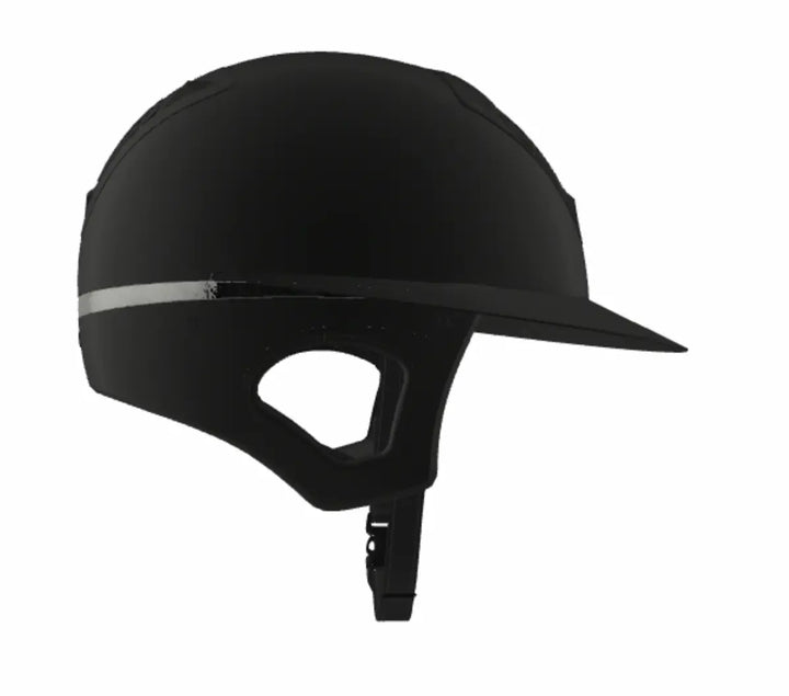 Freejump Voronoï Helmet - Black Matte Shell with Catechu Black Grill &amp; Modling Freejump