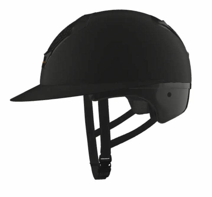 Freejump Voronoï Helmet - Black Matte Shell with Gloss Grill