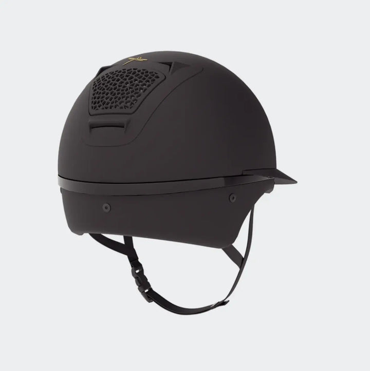 Freejump Voronoï Helmet - Full Matte Black Wide Brim ABS Shell Freejump