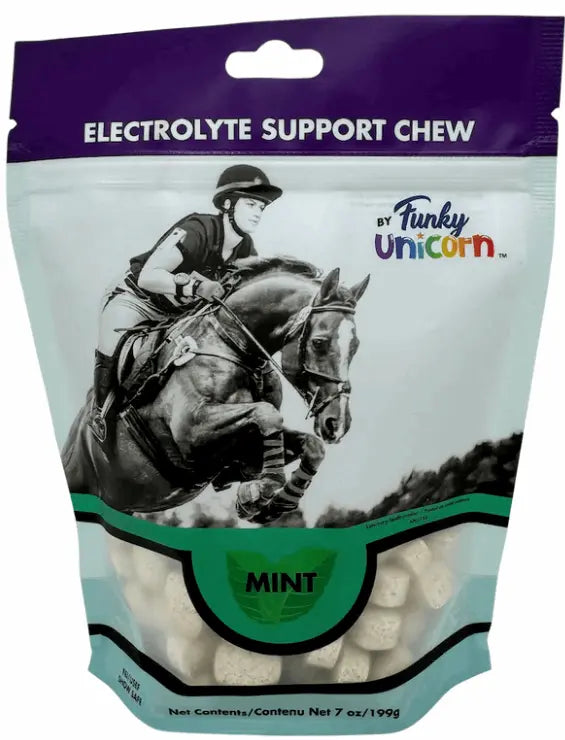Funky Unicorn Electrolyte Support Chews (7oz bag)