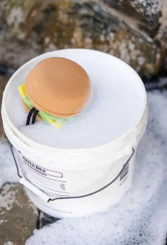 Giant Burger Horse Wash Sponge Dreamers & Schemers