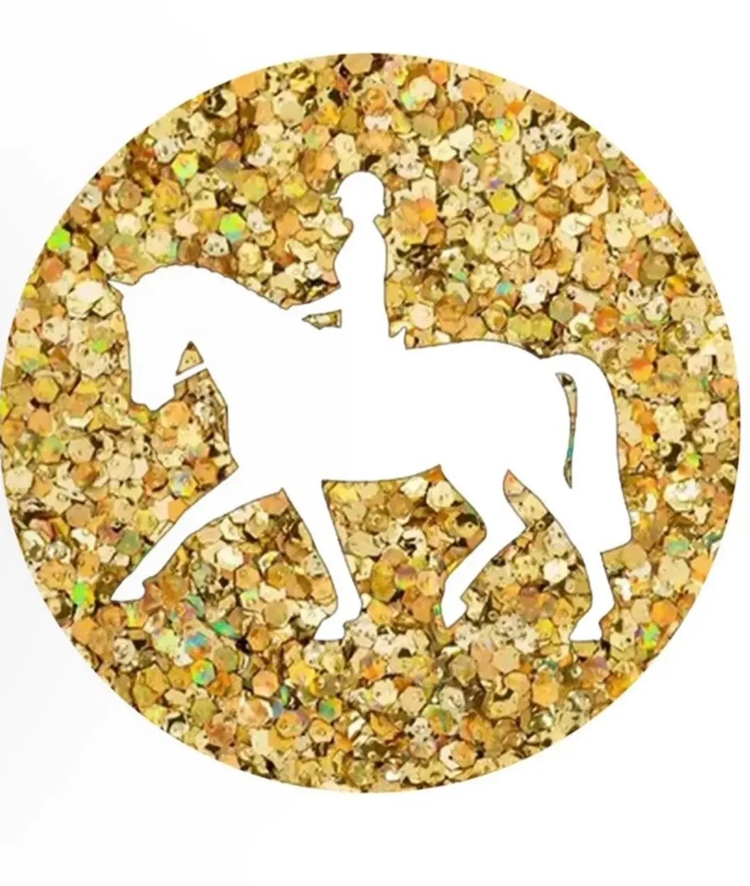 Glitter Dressage Ornaments The Posh Pony