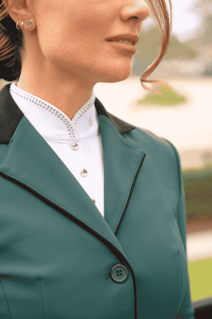 Equestrian Stockholm Classic Show Coat - Sycamore Green
