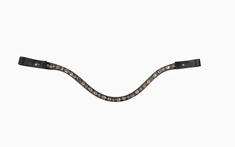 HKM Candy Crystal Click It Snap Browband HKM