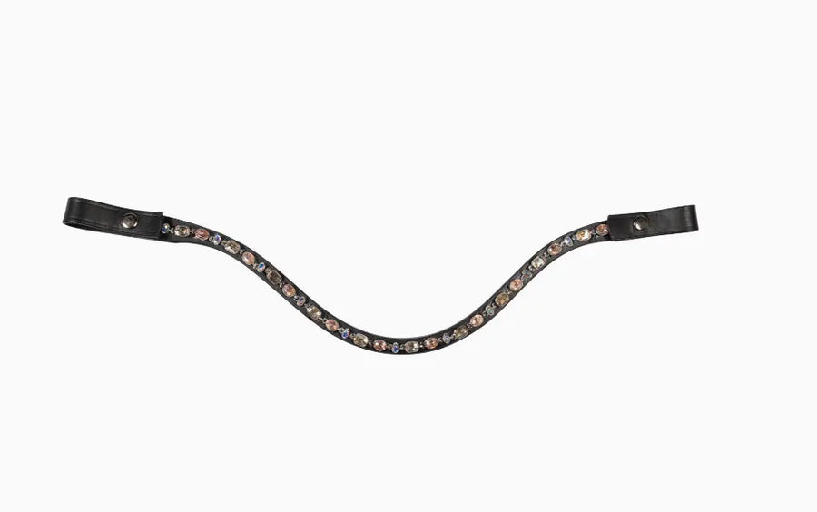 HKM Candy Crystal Click It Snap Browband HKM