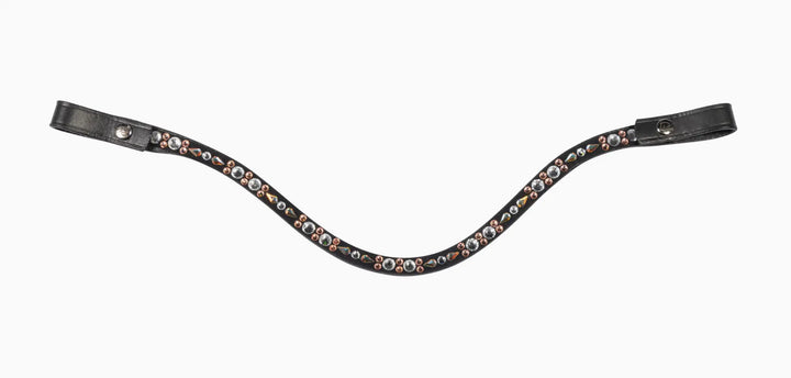 HKM Sparkle Crystal Click It Snap Browband HKM