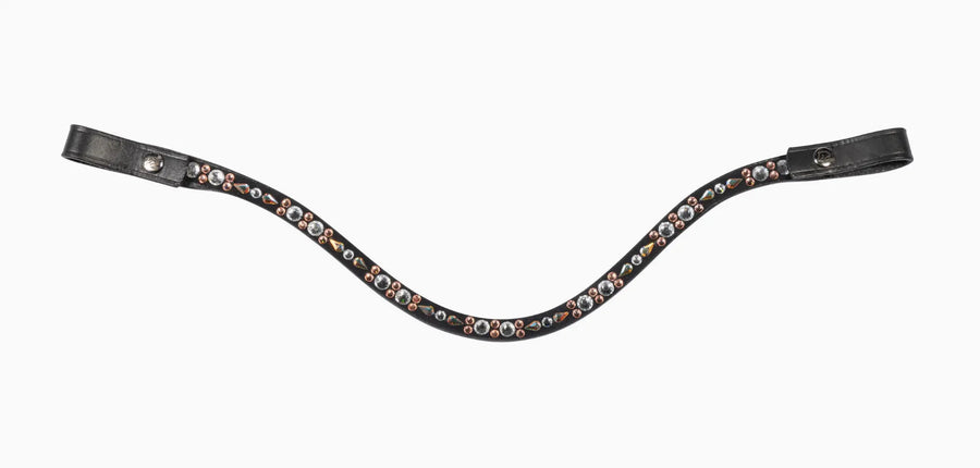 HKM Sparkle Crystal Click It Snap Browband HKM