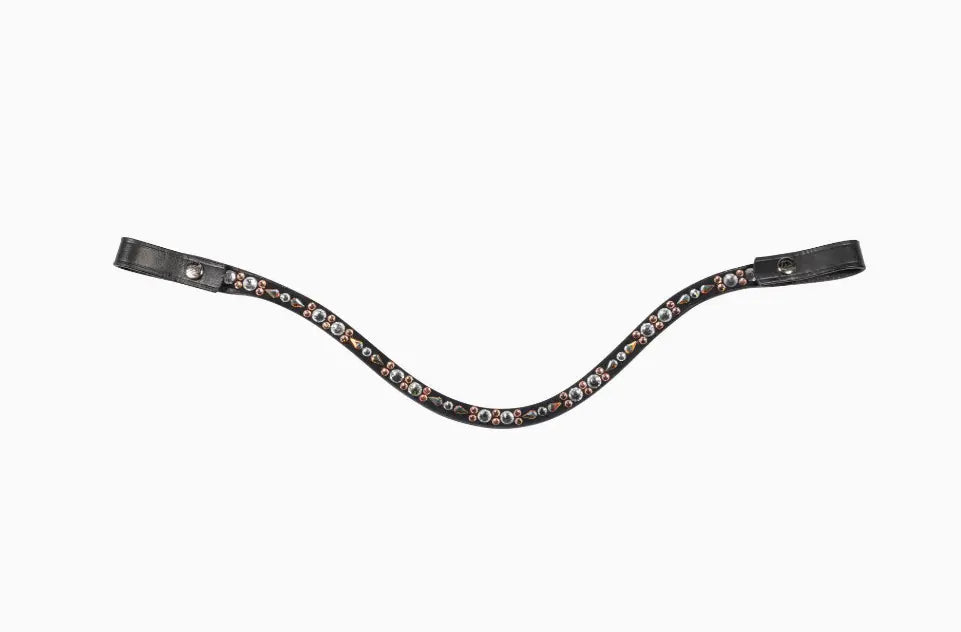 HKM Sparkle Crystal Click It Snap Browband HKM