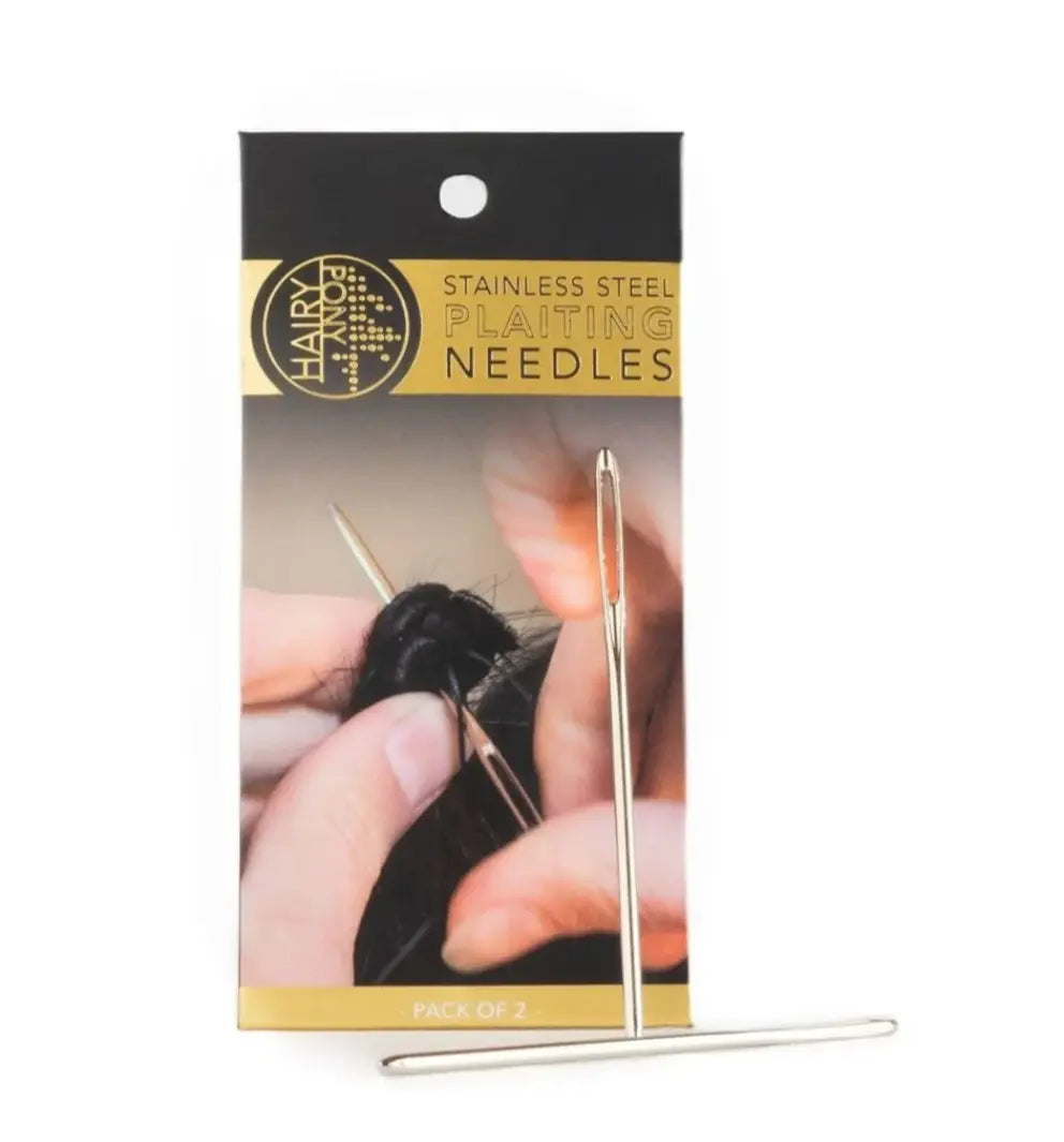 Hairy Pony Braiding Plaiting Needles 7cm Hairy Pony