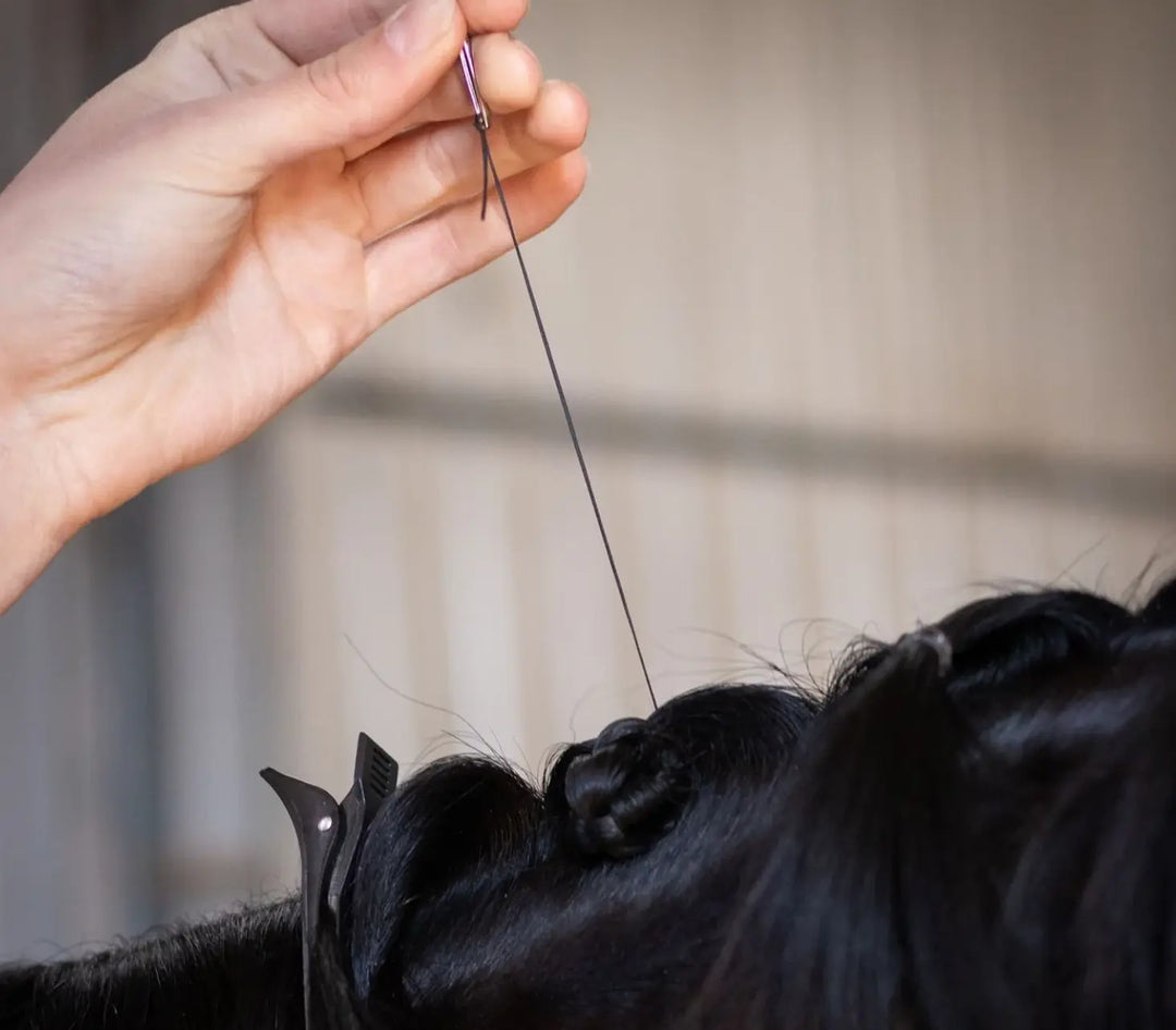 Hairy Pony Braiding Plaiting Needles 7cm Hairy Pony