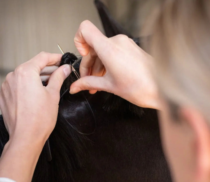 Hairy Pony Braiding Plaiting Needles 7cm Hairy Pony