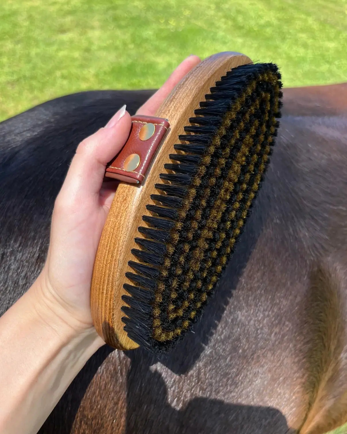 Hairy Pony Copper Bristle Body Brush Hairy Pony