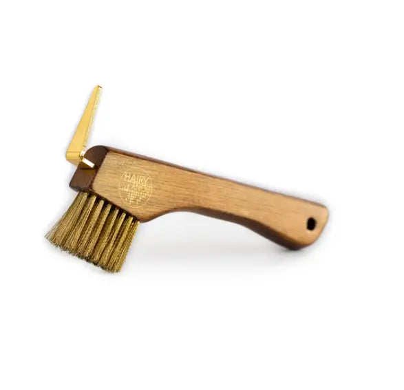 Hairy Pony Copper Bristle Wooden Hoof Pick Hairy Pony