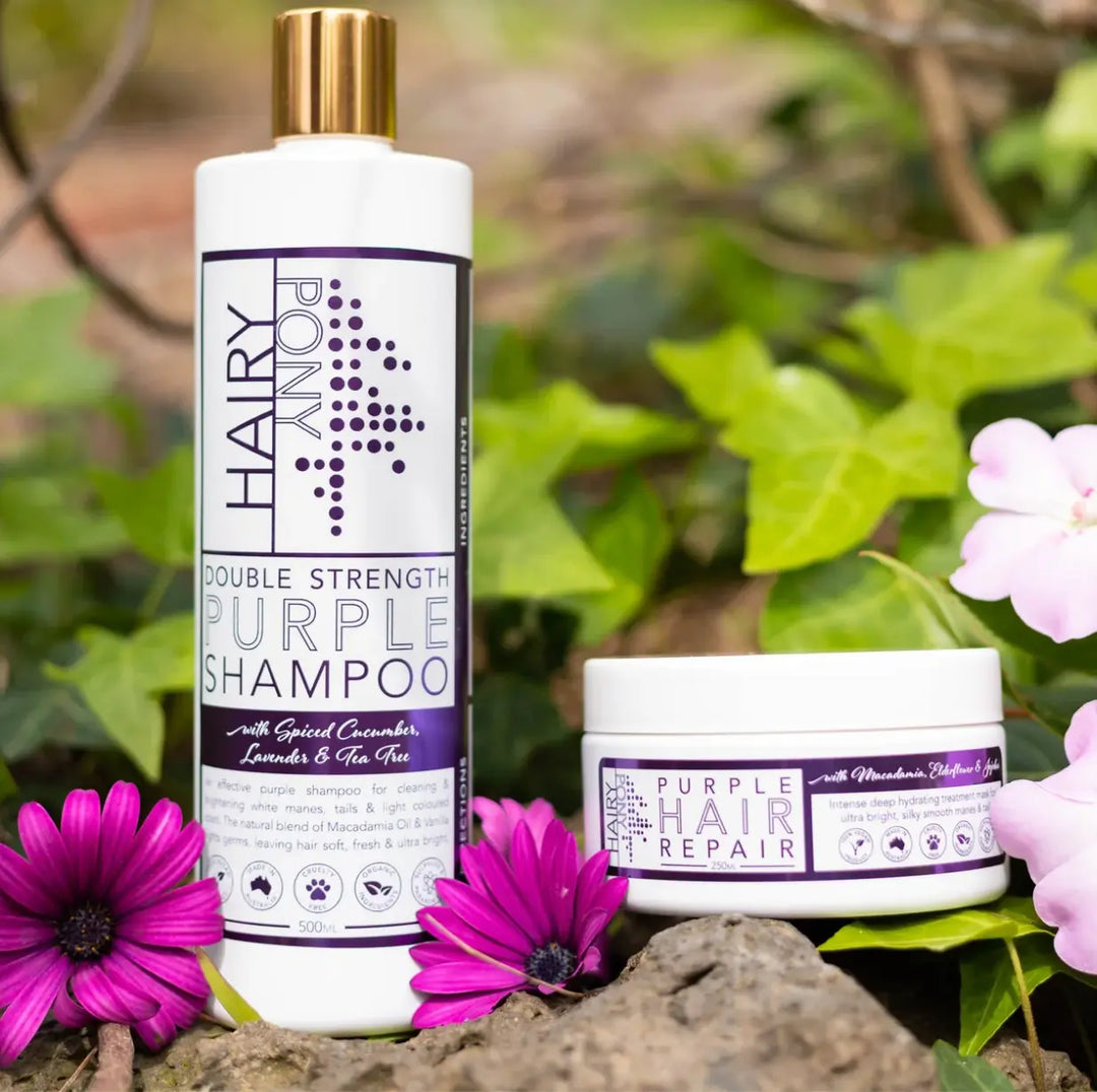 Hairy Pony Double Strength Purple Shampoo.  500ml concentrate Hairy Pony