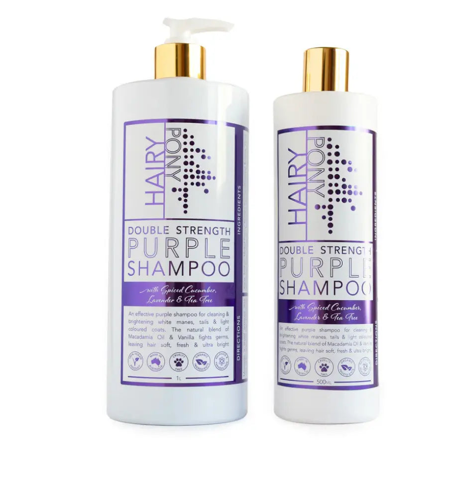 Hairy Pony Double Strength Purple Shampoo.  500ml concentrate Hairy Pony