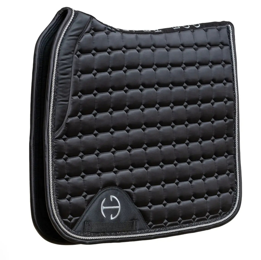 Halter Ego Saddle Pad - Satin Classic Ebony Dressage Halter Ego