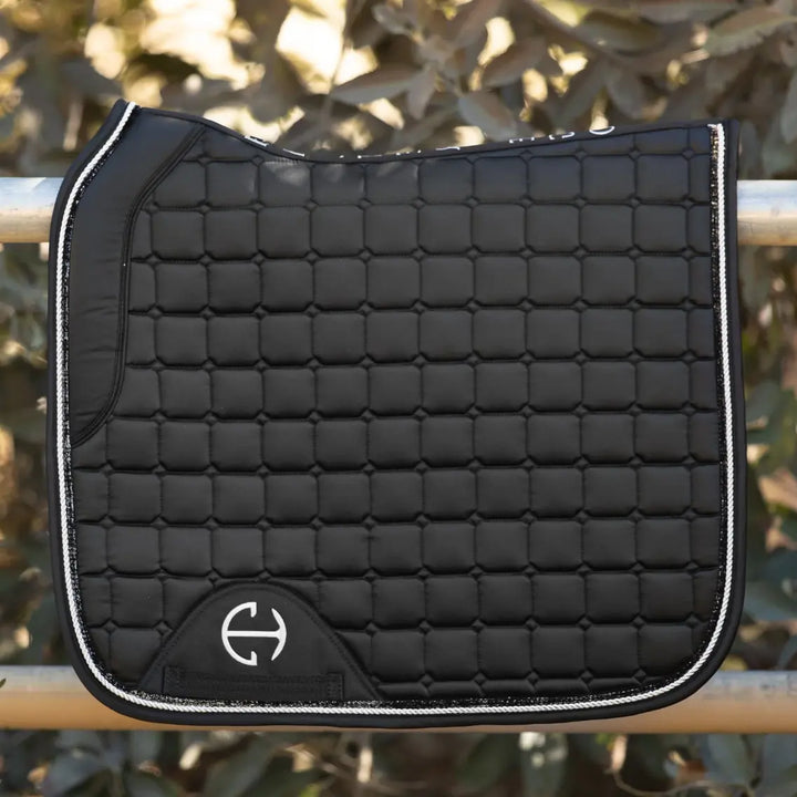 Halter Ego Saddle Pad - Satin Classic Ebony Dressage Halter Ego