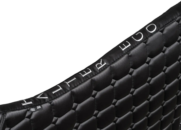 Halter Ego Saddle Pad - Satin Classic Ebony Dressage Halter Ego