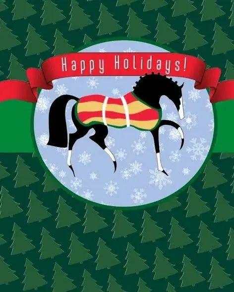 Horse Boxed Christmas Cards (Set of 8): Stylized Christmas Horse Horse Hollow Press