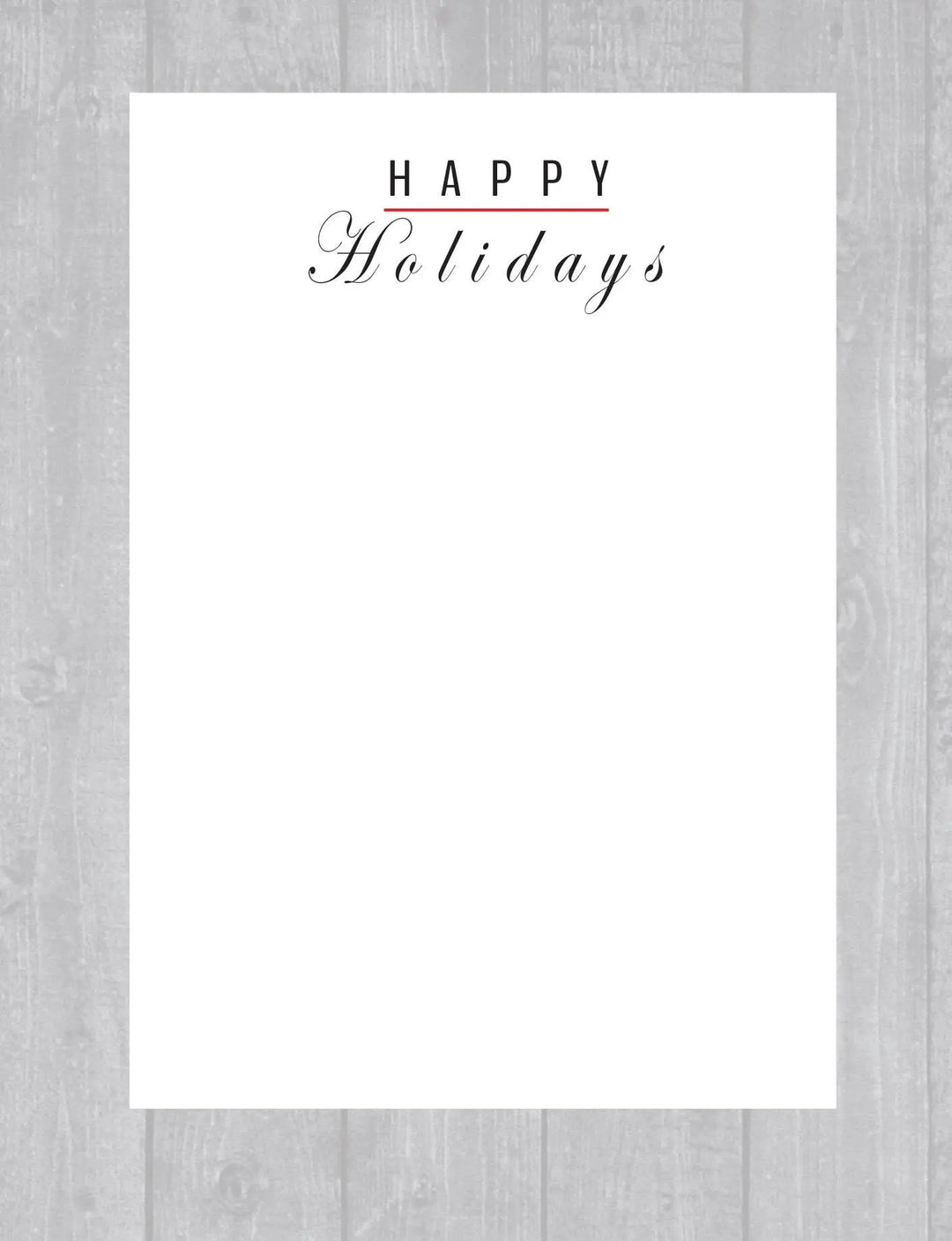 Horse Christmas Single Card: Wreath Made of Horses Horse Hollow Press