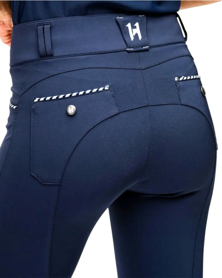 Horseware Newmarket  Mid Rise Breeches - Navy Horseware