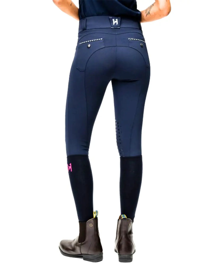 Horseware Newmarket  Mid Rise Breeches - Navy Horseware
