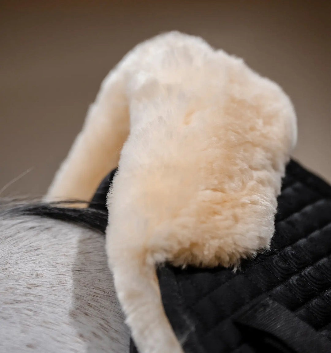 Horseware Sheepskin Halfpad - sheepskin closeup