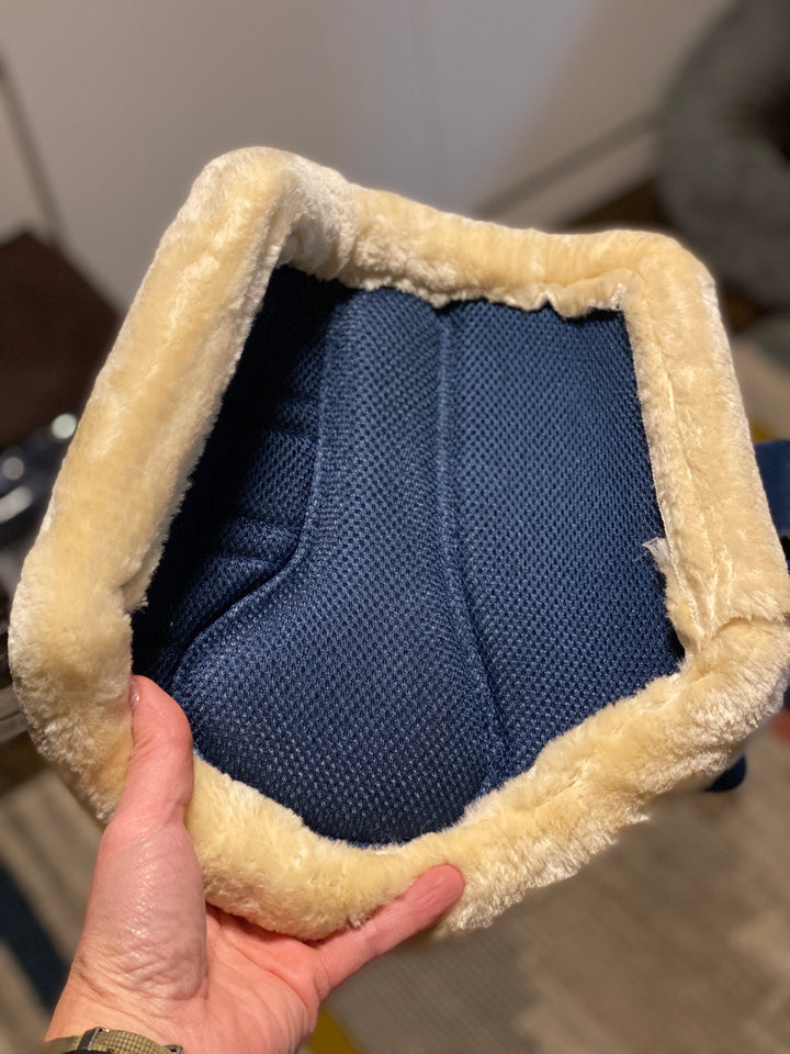 HKM Fur-trimmed 3D mesh lining Brushing Boots