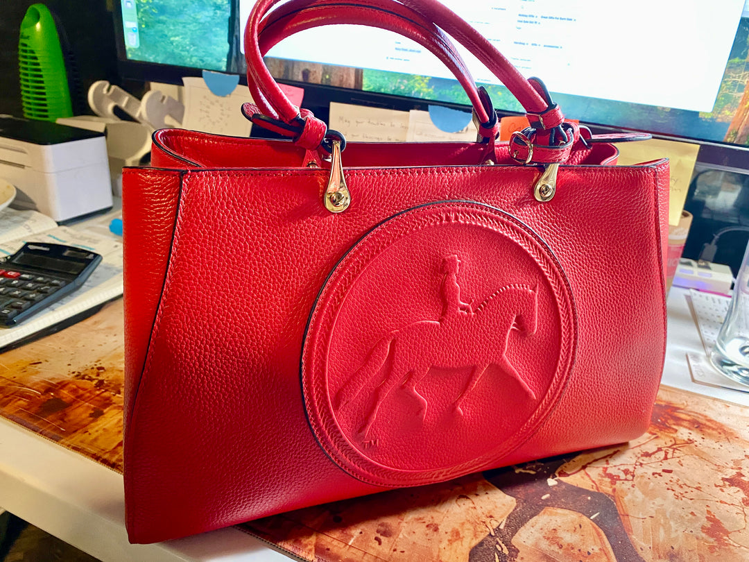 Tucker Tweed Sedgefield Legacy Dressage Bag - Red