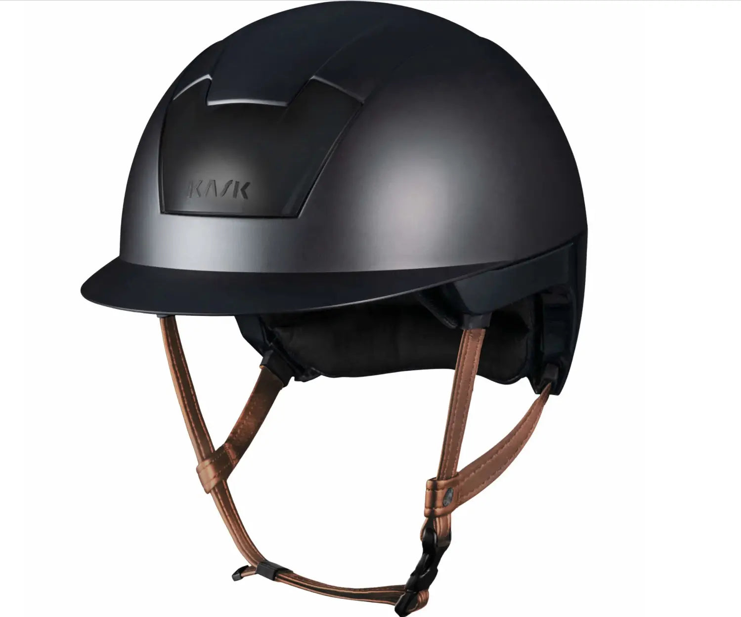 Kask Kooki Helmet (Short Brim) with Brown Chin Strap Kask
