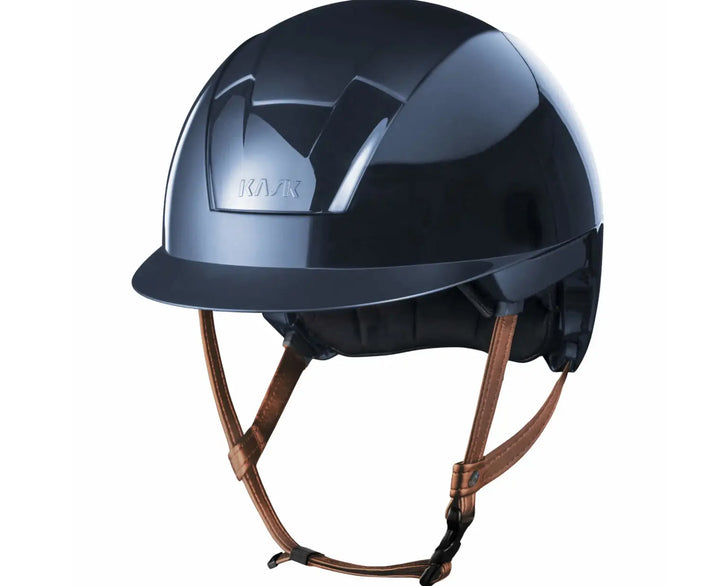 Kask Kooki Helmet (Short Brim) with Brown Chin Strap Kask