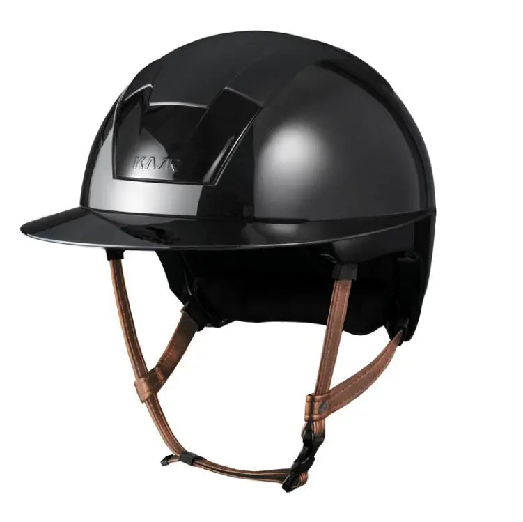 Kask Kooki Lady Helmet with Brown Chin Strap Kask