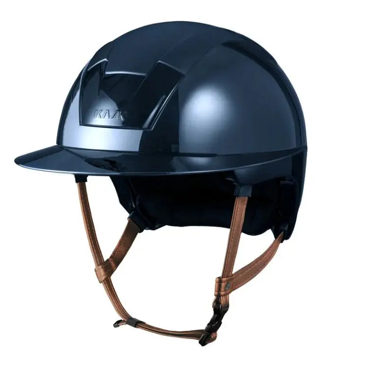 Kask Kooki Lady Helmet with Brown Chin Strap Kask