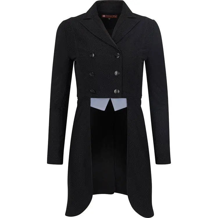 Kathryn Lily Mesh Hunter Shadbelly - Black with removable points. Kathryn Lily Equestrian