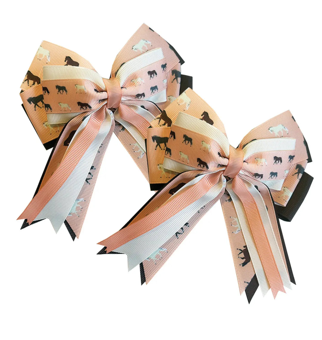 Kathryn Lily Show Bows - Perfect Short Stirrup Bows for Show