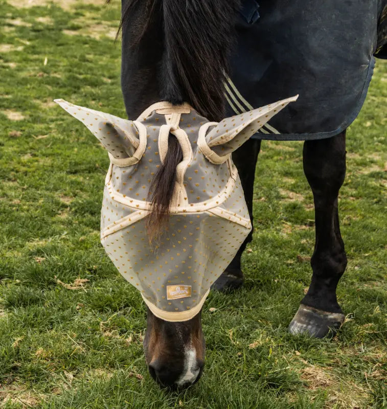 Kentucky Fly Mask HEARTS with Ears &amp; Nose Kentucky Horsewear