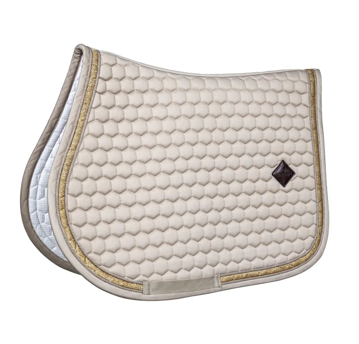 Kentucky Glitter Band Jump Pad - Beige Kentucky Horsewear