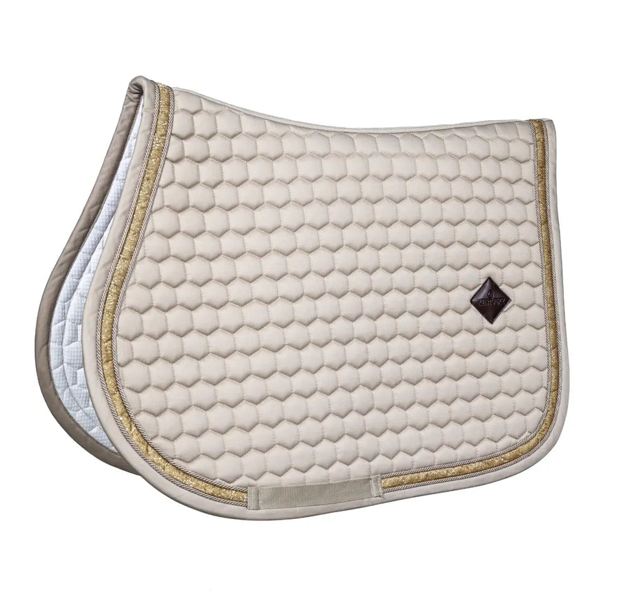 Kentucky Glitter Band Jump Pad - Beige Kentucky Horsewear