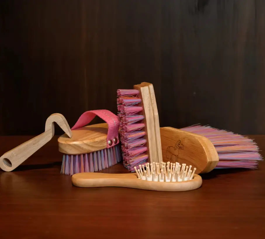 Kentucky Horseware Sammy Kids Grooming Brush Set RIDE OR DIE EQUESTRIAN SHOP